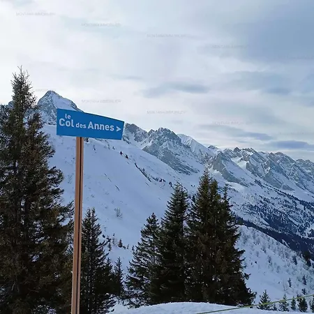Confortable Pour 4 Pers. Au Grand-bornand شقة رون - ألب